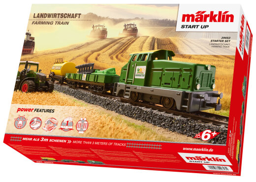 M&auml;rklin 29653 - H0 M&auml;rklin Start up - Startpackung Landwirtschaft