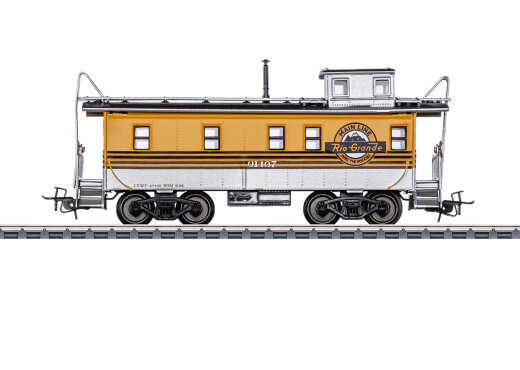 M&auml;rklin 45713 - H0 US-G&uuml;terzug-Begleitwagen Caboose Tin Plate