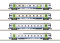 Trix T18293 - N Wagen-Set GoldenPassLine BLS