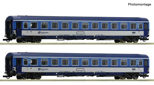 Roco 6200157 - H0 2-tlg. Set: Eurofima-Wagen, CD Ep. 6