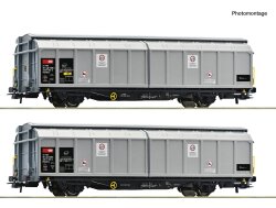 Roco 6600110 - H0 2-tlg. Set: Schiebewandwagen, SBB Cargo...