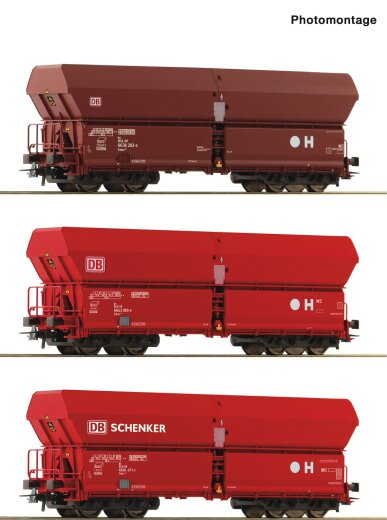 Roco 6600135 - H0 3-tlg. Set: Selbstentladewagen, DB AG Ep. 6