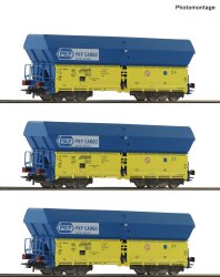 Roco 6600136 - H0 3-tlg. Set: Selbstentladewagen, PKP Ep....