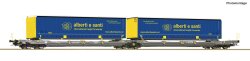 Roco 6600137 - H0 Doppeltaschen-Gelenkwagen T3000e, Hupac...