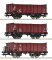 Roco 6600146 - H0 3-tlg. Set: Offene G&uuml;terwagen, DR Ep. 4