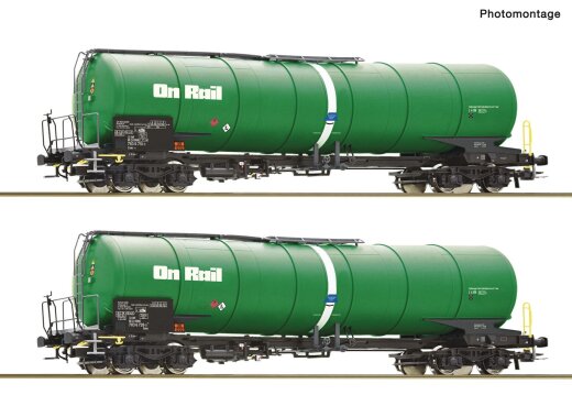 Roco 6600147 - H0 2-tlg. Set: Kesselwagen, OnRail Ep. 6