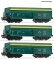 Roco 6600195 - H0 3-tlg. Set: Selbstentladewagen, PTKiGK Ep. 5,6