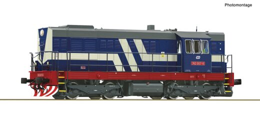 Roco 7300063 - H0 Diesellokomotive 742 007-8, CD Ep. 5,6