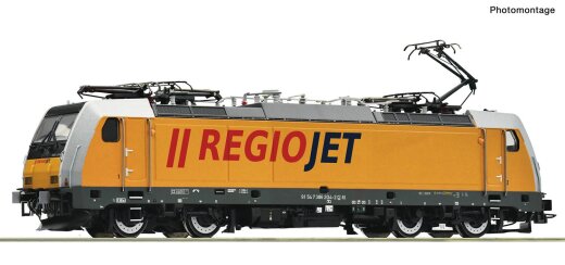 Roco 7500102 - H0 Elektrolokomotive 386 204-2, Regiojet Ep. 6