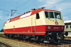 FLEISCHMANN 7560059 - N Elektrolokomotive 120 001-3, DB...