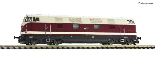 FLEISCHMANN 7370028 - N Diesellokomotive 118 104-9, DR Ep. 4 Digital Sound