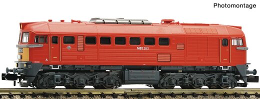 FLEISCHMANN 7370025 - N Diesellokomotive M62 263, MAV Ep. 5 Digital Sound