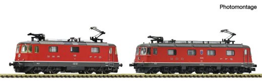 FLEISCHMANN 7560049 - N E-Lok Doppeltraktion Re 10/10, SBB Ep. 5