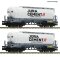 FLEISCHMANN 6660090 - N 2-tlg. Set: Silowagen, Wascosa/Jura Cement Ep. 6