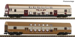 FLEISCHMANN 6260074 - N 2-tlg. Set 1: Doppelstockwagen,...