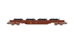 Jouef HJ6308 - H0 SNCF, 4-achs. Flachwagen Typ Res,...