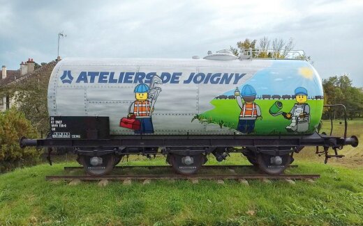 Jouef HJ6295 - H0 VTG, 3-achs. Kesselwagen &bdquo;Ateliers de Joigny&ldquo;, Ep. VI