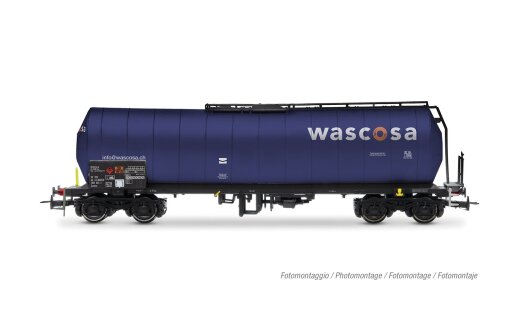 Rivarossi HR6666 - H0 WASCOSA, 4-achs. Kesselwagen, blaue Farbgebung, Ep. VI