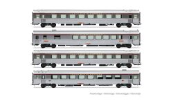 Jouef HJ4205 - H0 SNCF, 4-tlg. Set TEE &bdquo;Jules...