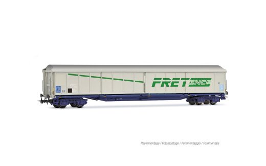 Jouef HJ6301 - H0 SNCF, 4-achs. Schiebewandwagen Typ Habis &bdquo;FRET&ldquo;, Ep. V