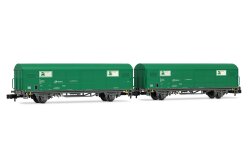 Arnold HN6703 - N RENFE, 2-tlg. Set JPD-Wagen...