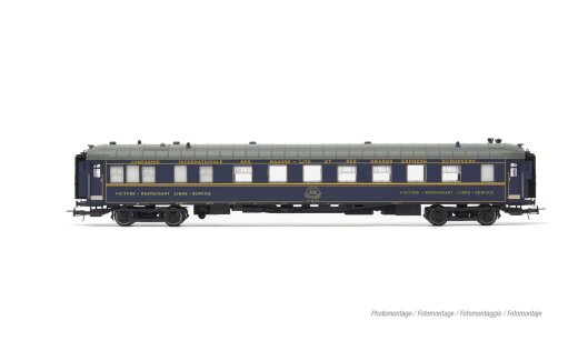 Jouef HJ4208 - H0 CIWL, Speisewagen &bdquo;Libre-Service&ldquo;, blaue Farbgebung, Ep. IV