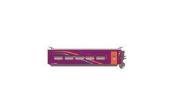 Electrotren HE3001 - H0 RENFE, 3-tlg. Erg&auml;nzungsset des Hochgeschwindigkeitszugs &bdquo;AVLO&ldquo;, Nr. 1/3, violette Farbgebung, Ep. VI