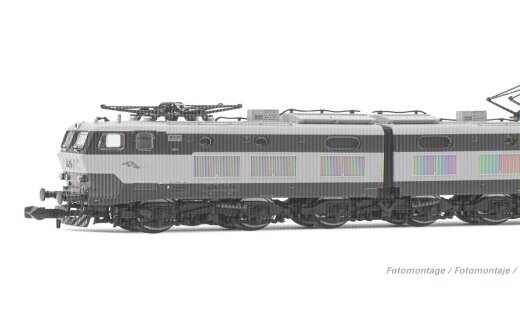 Arnold HN2645S - N FS, Elektrolokomotive der Reihe E.656, 5. Bauserie, blau/grau-Farbgebung, Ep. VI, &bdquo;50. Jubil&auml;umsausgabe&ldquo;, mit Sounddecoder