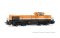 Rivarossi HR2988S - H0 BASF, dieselelektrische Lokomotive Vossloh DE 18, orange/grau, Ep. VI, mit Sounddecoder