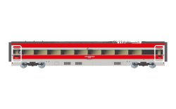 Arnold HN2619D - N FS Trenitalia, 4-tlg. Grundset des Hochgeschwindigkeitszugs &bdquo;Frecciarossa 1000&ldquo;, in neuer Farbgebung, Ep. VI, mit DCC-Decoder