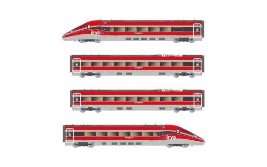 Arnold HN2622D - N Iryo, 4-tlg. Grundset des Hochgeschwindigkeitszugs &bdquo;Frecciarossa 1000&ldquo;