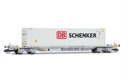 Arnold HN9761 - TT 4-achs. Containertragwagen, grau, mit...