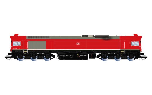 Arnold HN9070HM - TT DB AG, dieselelektrische Lokomotive Class 77, rote Farbgebung, Ep. VI, mit BLE-Sounddecoder