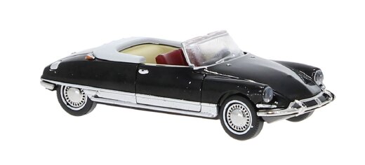 Brekina 14225 - Citroen DS offenes Cabrio Chapron, schwarz