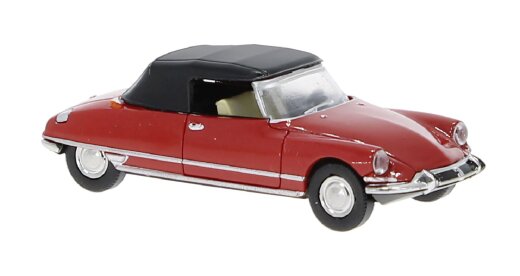 Brekina 14230 - Citroen DS geschlossenes Cabrio Chapron, rot