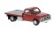 Brekina 19670 - GMC Sierra Grande platform truck, red