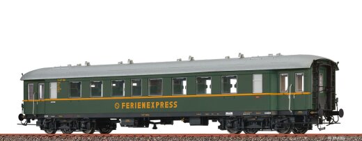 Brawa 46202 - H0 Personenwagen C4&uuml;pwe &quot;DER Ferienexpress&quot; DB Ep. III DC LED+