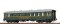 Brawa 46204 - H0 Personenwagen C4&uuml;pwe &quot;DER Ferienexpress&quot; DB Ep. III DC LED+