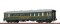 Brawa 46206 - H0 Personenwagen C4&uuml;pwe &quot;DER Ferienexpress&quot; DB Ep. III DC LED+