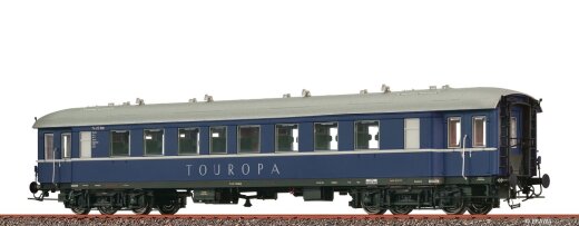 Brawa 46208 - H0 Personenwagen C4ywe &quot;Touropa&quot; DB Ep. III DC LED+