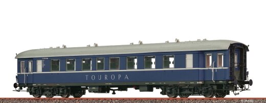 Brawa 46212 - H0 Personenwagen C4ywe &quot;Touropa&quot; DB Ep. III DC LED+