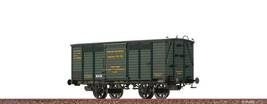 Brawa 48052 - H0 Gedeckter G&uuml;terwagen G &quot;Lagerwagen&quot; DRG Ep. II