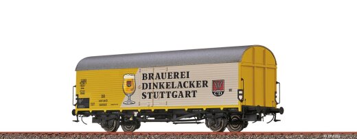 Brawa 50958 - H0 K&uuml;hlwagen Tnfhs38 &quot;Brauerei Dinkelacker&quot; DB Ep. III