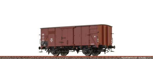 Brawa 51248 - H0 Gedeckter G&uuml;terwagen G10 DB Ep. III