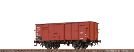 Brawa 51252 - H0 Gedeckter G&uuml;terwagen Z CSD Ep. III