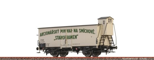 Brawa 51261 - H0 Bierwagen &quot;Staropramen&quot; CSD Ep. II