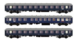 Hobbytrain H43046 - H0 3er Set Personenwagen DB, Ep.IIIb,...