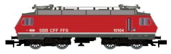 Hobbytrain H28405S - N E-Lok Re 4/4 IV (10104) SBB,...