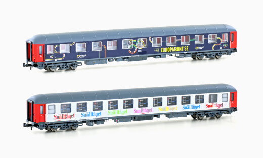 LS Models LS98098N - N 2er Set Liegewagen Bvcmz Sn&auml;lltaget, Ep.VI