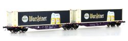 MEHANO 28399 - H0 Containerwagen Sggmrss90 RailRelease,...